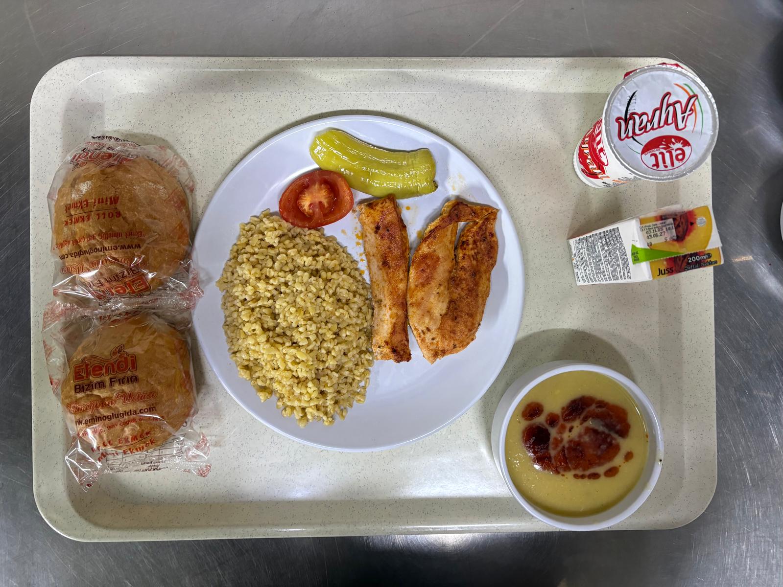 Bugünkü Menü Fotoğrafı